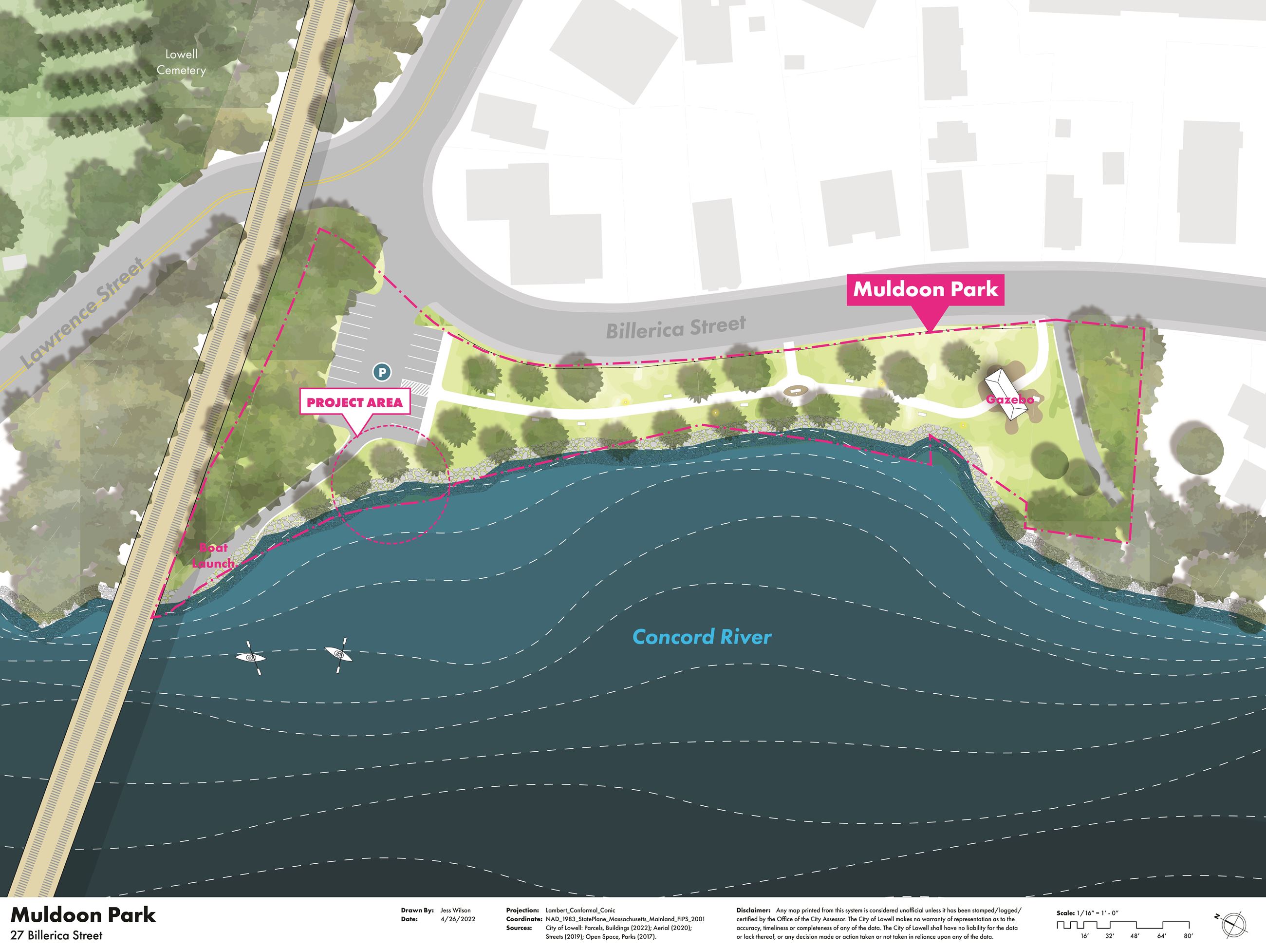 Muldoon Park Site Map Revised