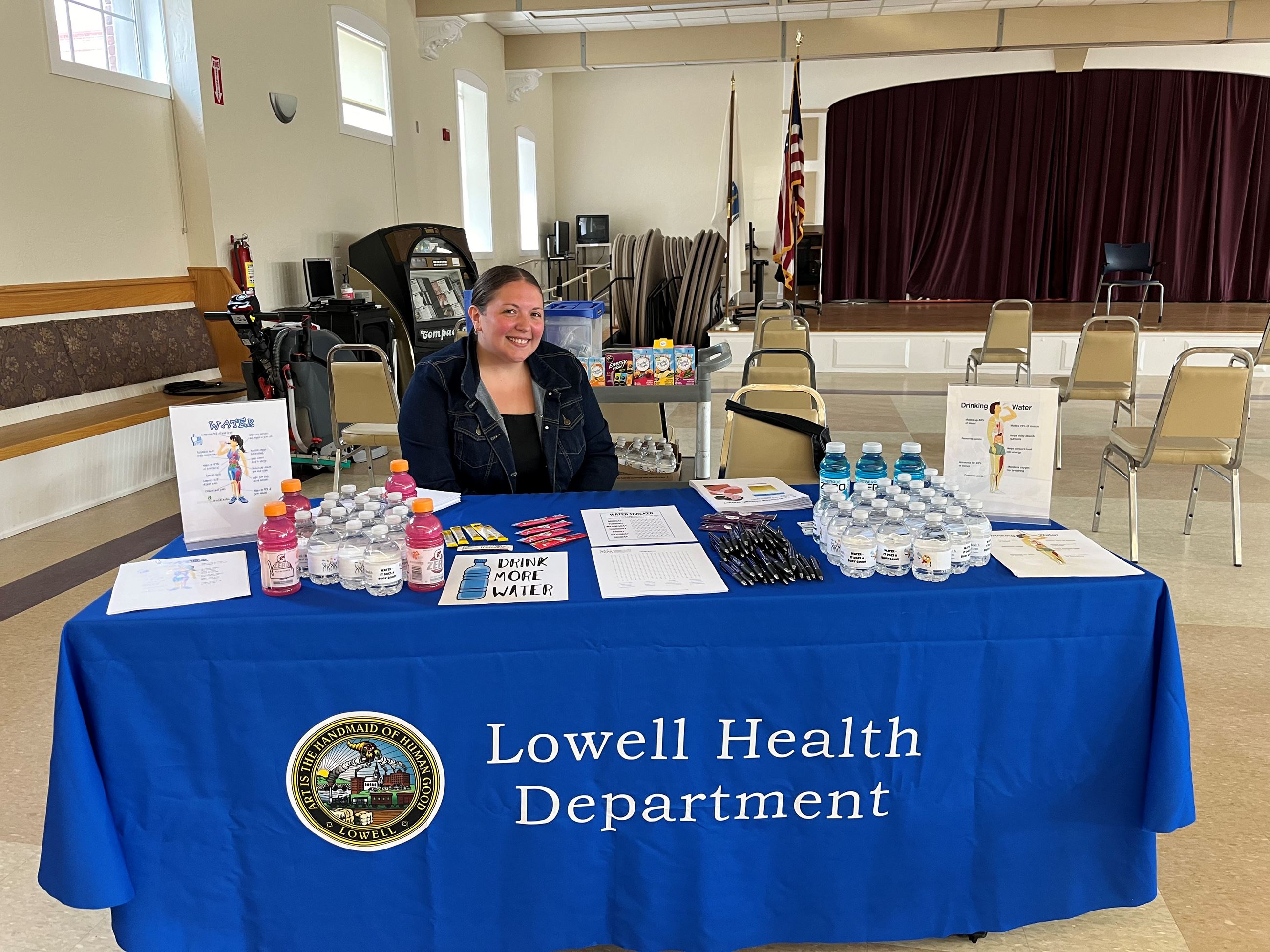 LHD Tabling at the Senior Center