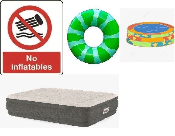 No Inflatables