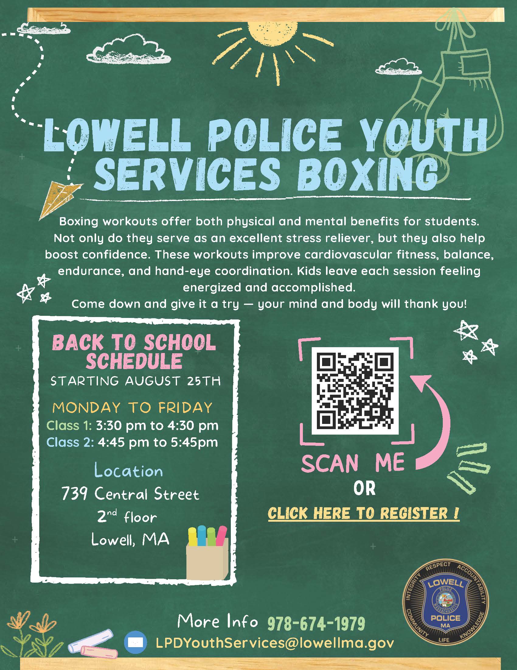 Back to School Boxing Flyer 25-26